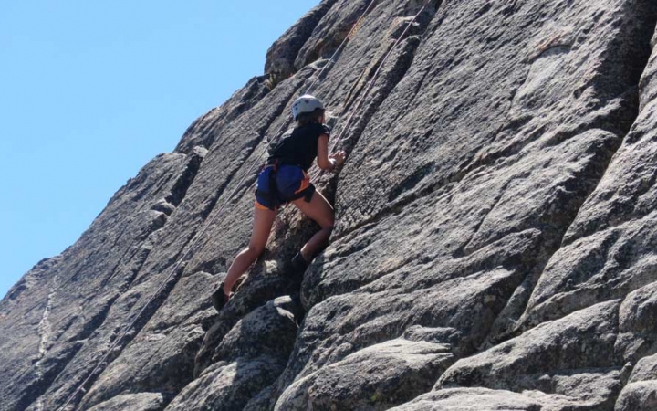 rock climbing trips for teens in California